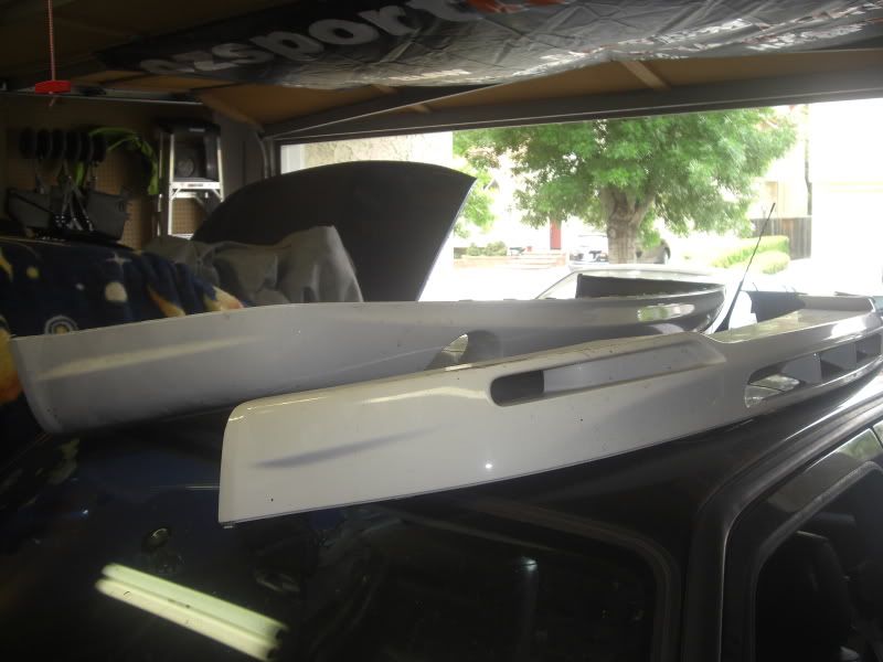 FS GLI Front and Rear Lips Candy White\ AEM intake tube w/filter and CARB sticker VW Vortex